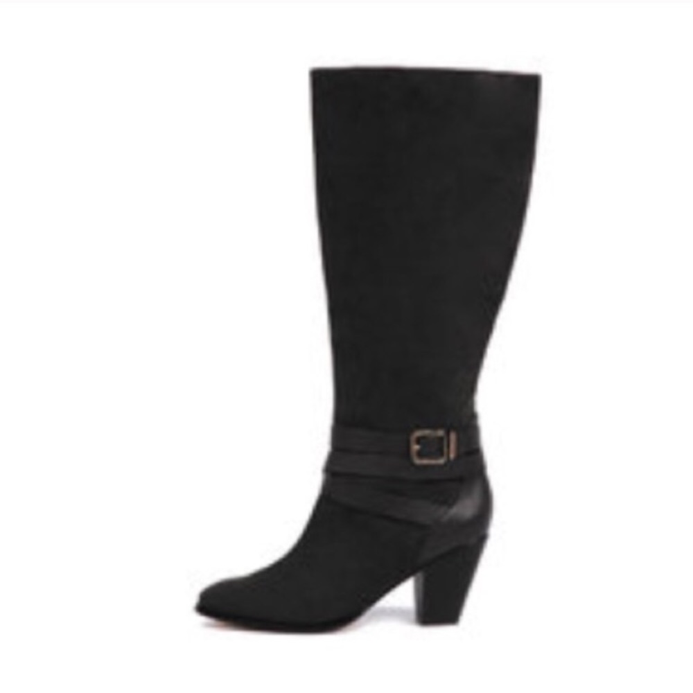 Eloquii Tilly knee high, wide calf boots 12W